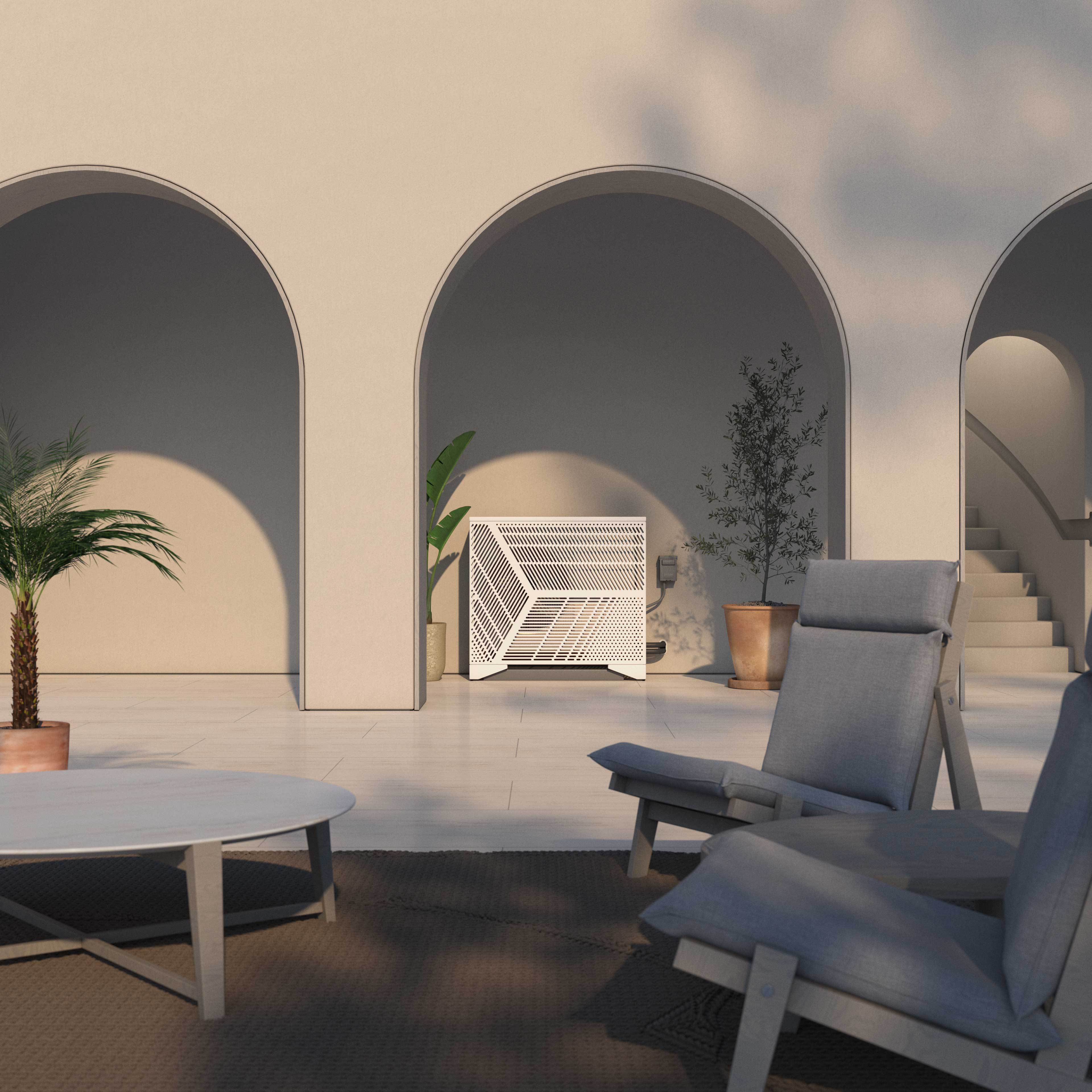 Hangar Outdoor | Designer Metal Air Conditioner Covers